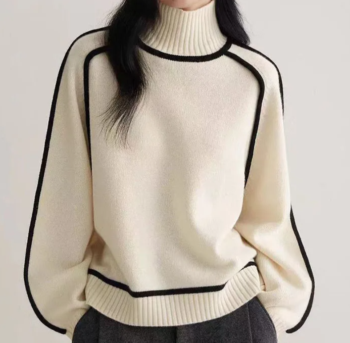 Clara™ | Col Roulé Élégant pour Femmes
