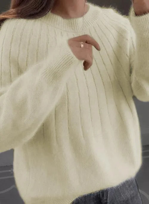 Amira™ | Pull Doux Col Rond