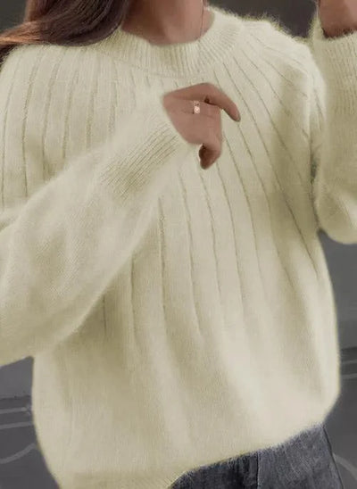 Amira™ | Pull Doux Col Rond