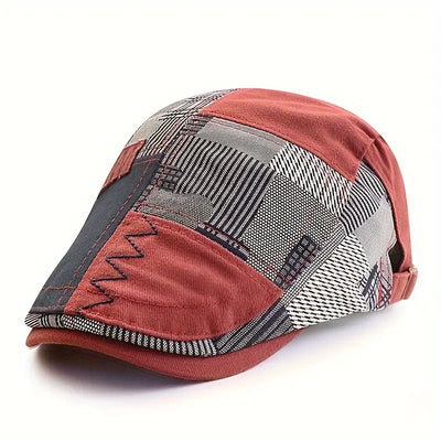 Marceau™ | Casquette Patchwork Collector au Charisme Distinctif