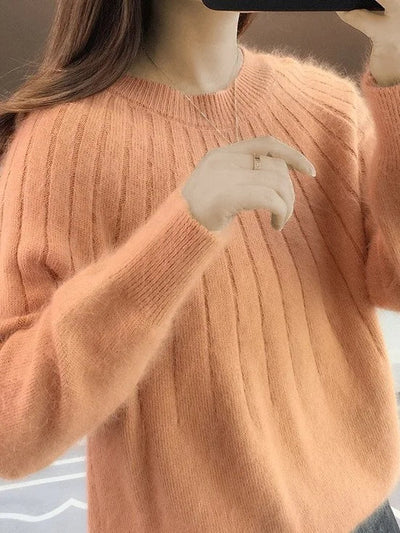 Amira™ | Pull Doux Col Rond