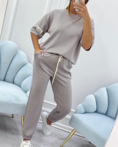 Nalaya™ | Ensemble Deux Pièces Luxe en Douces Teintes Pastel