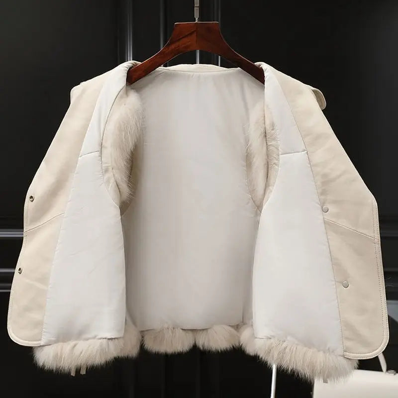 Aurélie™ | Gilet en Fausse Fourrure de Luxe avec Détails Modernes