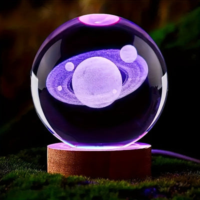 LumiOrbe™ | Lampe LED 3D en cristal, édition limitée