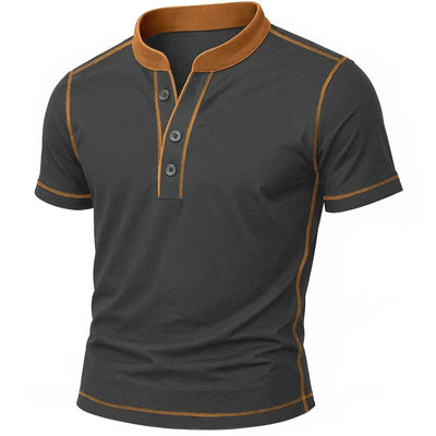 Adrion™ | Polo élégant à contraste pour un look raffiné et décontracté