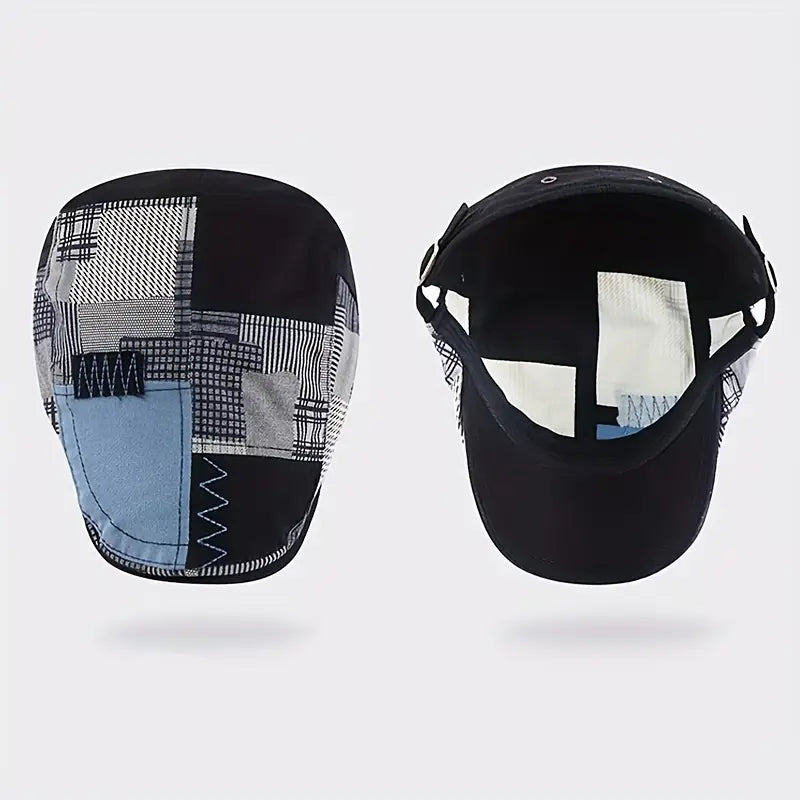 Marceau™ | Casquette Patchwork Collector au Charisme Distinctif