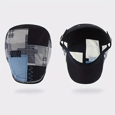 Marceau™ | Casquette Patchwork Collector au Charisme Distinctif