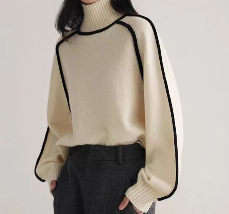 Clara™ | Col Roulé Élégant pour Femmes