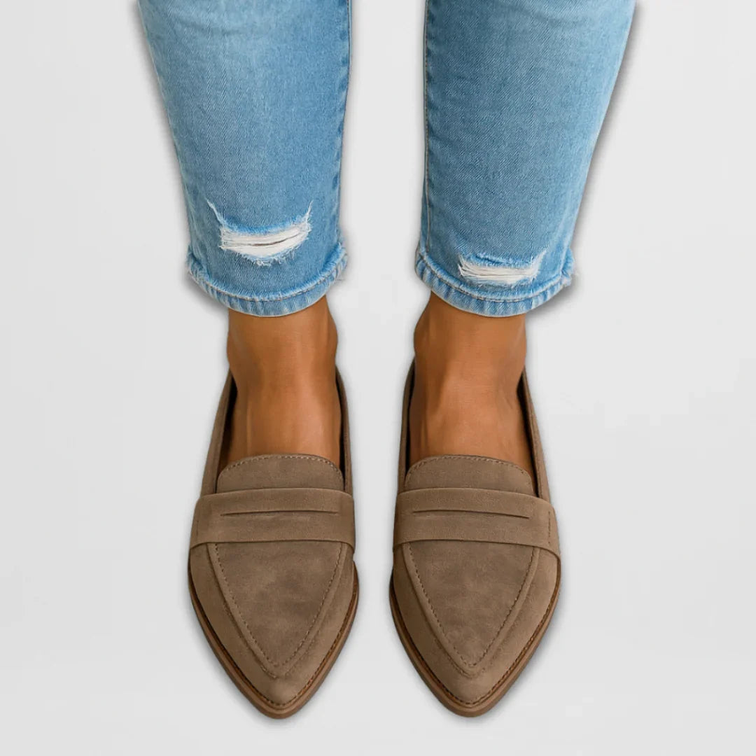 Suzy™ | Mocassins en Suède de Luxe pour Tous les Jours