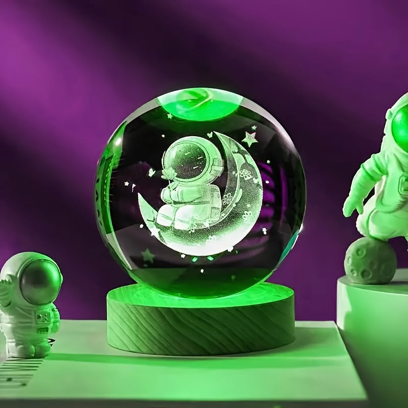 LumiOrbe™ | Lampe LED 3D en cristal, édition limitée