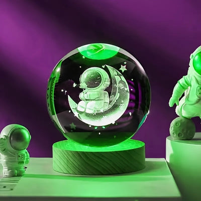 LumiOrbe™ | Lampe LED 3D en cristal, édition limitée