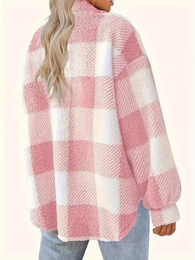 Bella™ | Manteau Élégant à Carreaux