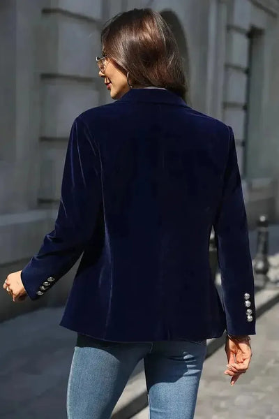 Amélie™ | Blazer en Velours à l’Élégance Intemporelle