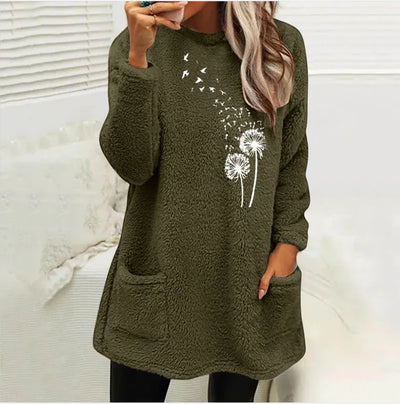 Pull Nuage™ | Vert Sauge Pissenlit