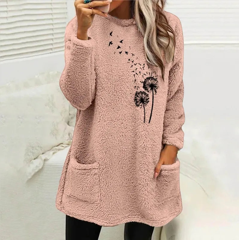 Pull Nuage™ | Rose Poudré Pissenlit