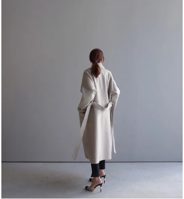 Ivy™ | Manteau Long Chic en Coton
