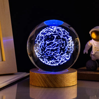 LumiOrbe™ | Lampe LED 3D en cristal, édition limitée