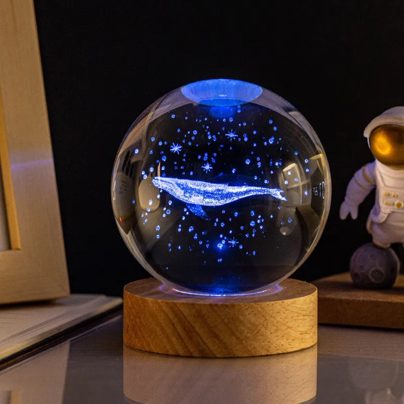 LumiOrbe™ | Lampe LED 3D en cristal, édition limitée