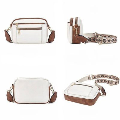 Solène™ | Sac Bandoulière Floral Élégant et Fonctionnel