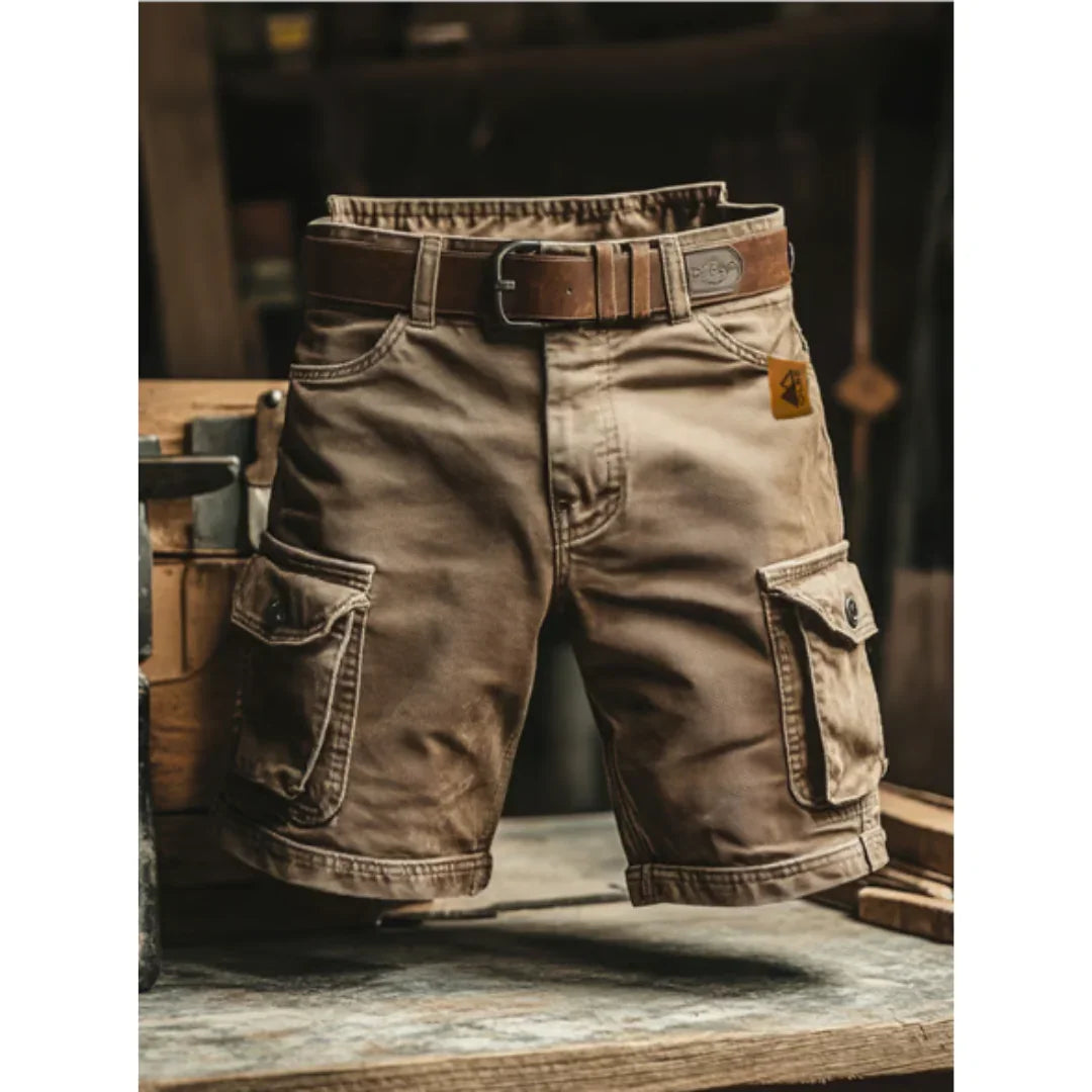 Marc™ | Short Cargo Vintage aux Détails Fonctionnels