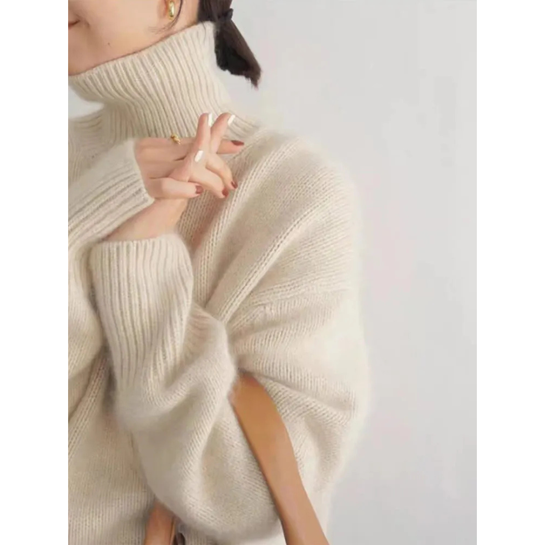 Ellee™ | Pull en Cachemire Élégant, Couleur Sophistiquée