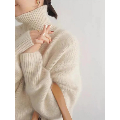 Ellee™ | Pull en Cachemire Élégant, Couleur Sophistiquée