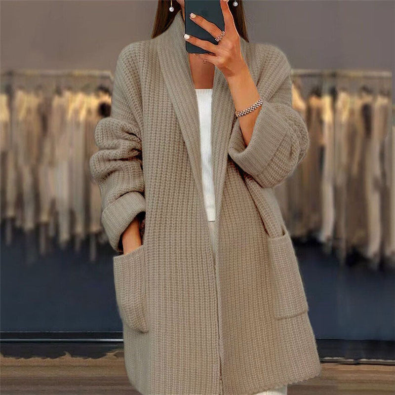 Maëlle™ | Cardigan en Maille de Luxe aux Détails Intemporels