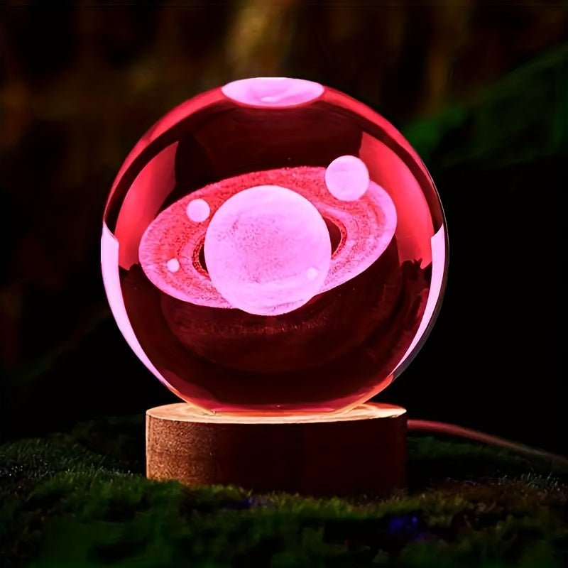 LumiOrbe™ | Lampe LED 3D en cristal, édition limitée