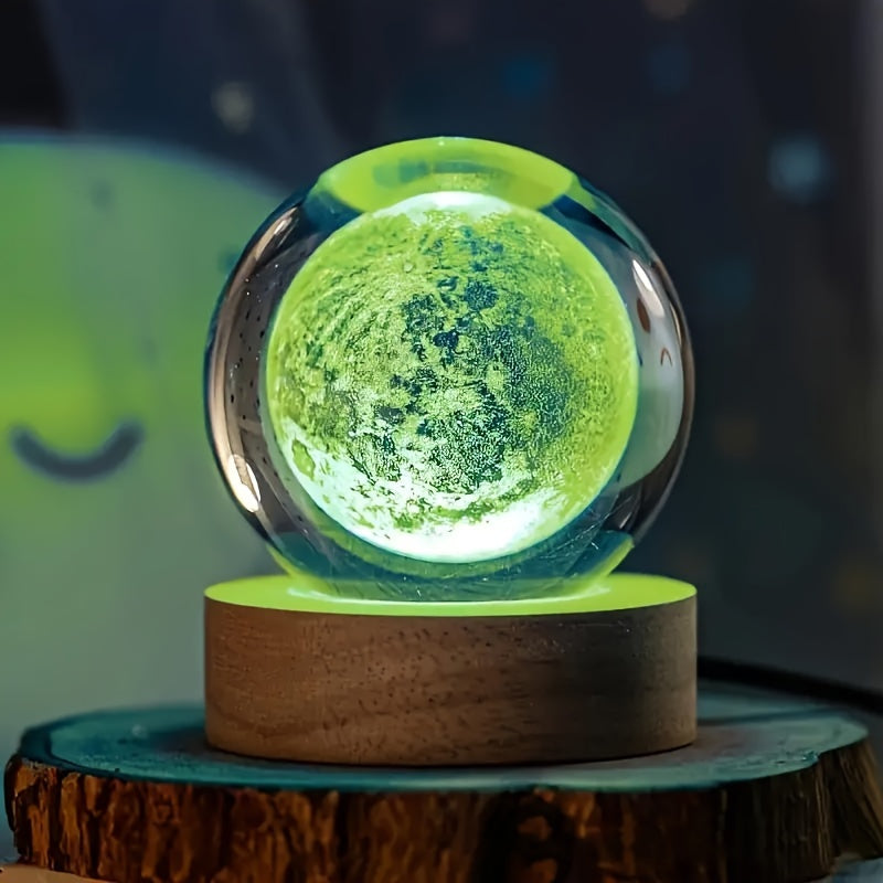 LumiOrbe™ | Lampe LED 3D en cristal, édition limitée