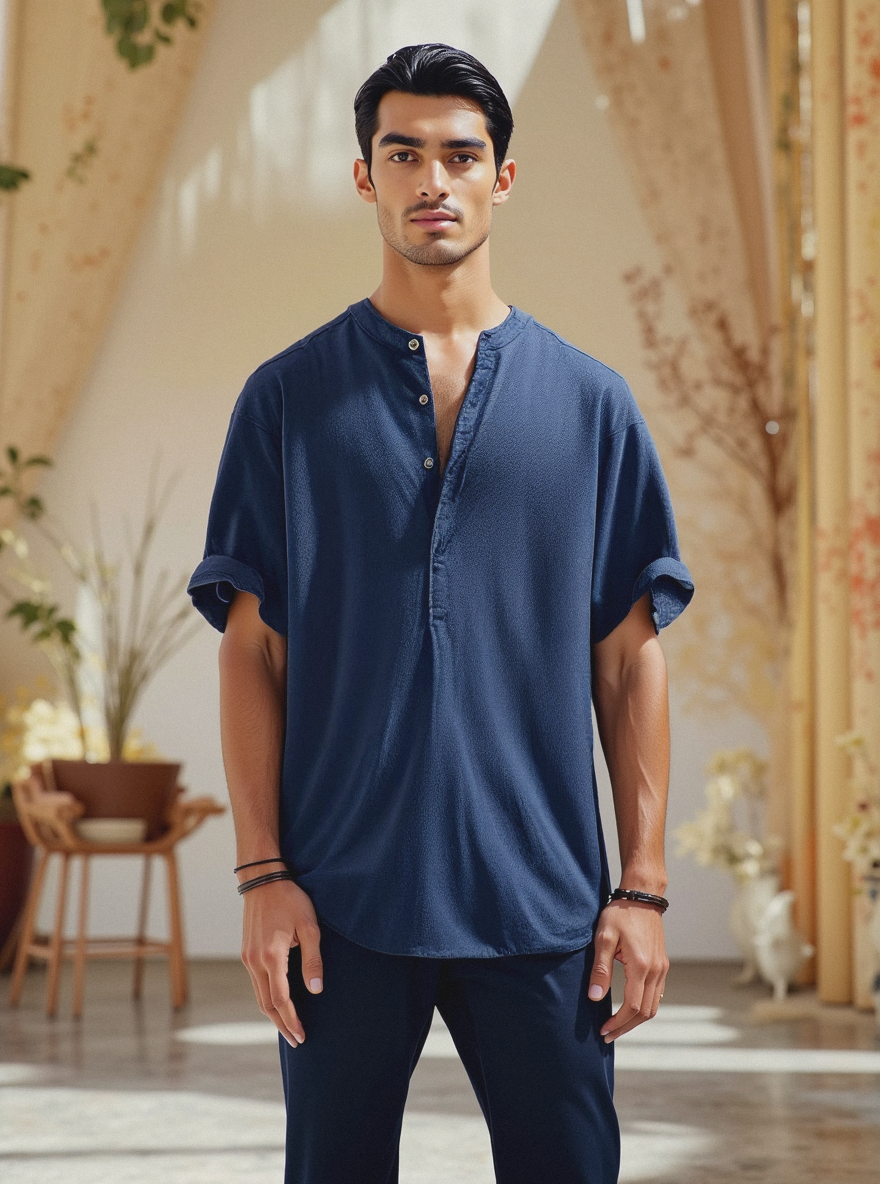 Zebulon™ | Chemise légère à col officier