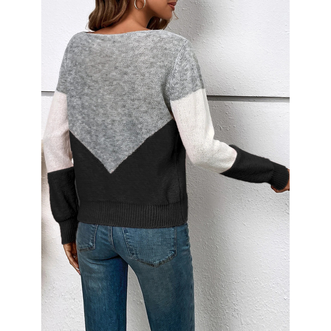 Camille™ | Tricot Élégant en Cachemire, Chic et Confortable
