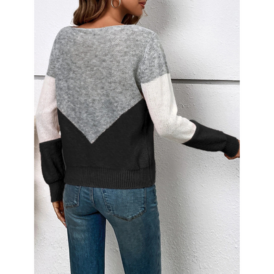 Camille™ | Tricot Élégant en Cachemire, Chic et Confortable