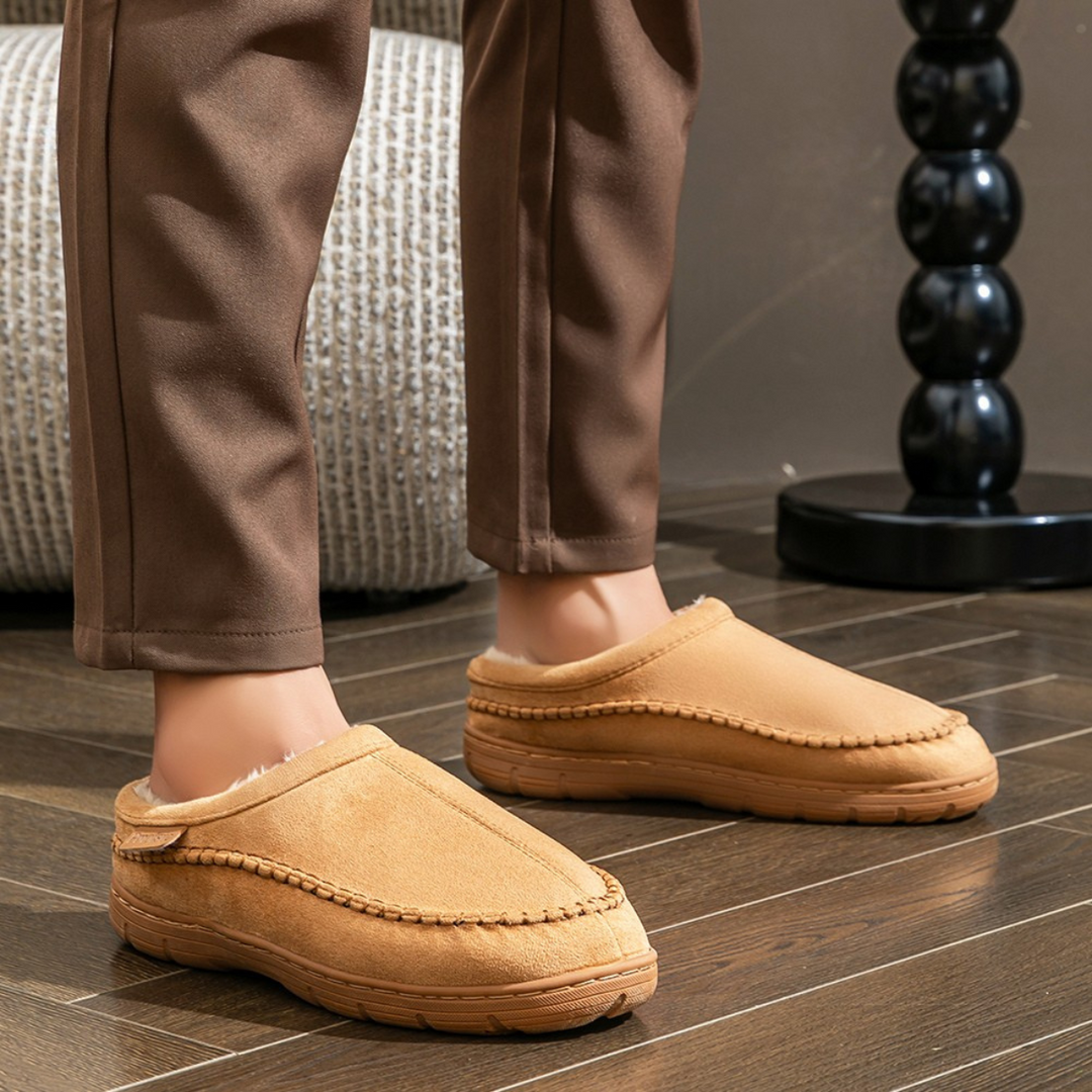 CozyStep™ | Chaussons Douillets avec Doublure en Polaire
