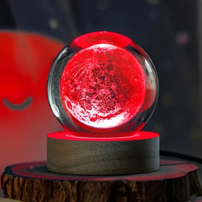 LumiOrbe™ | Lampe LED 3D en cristal, édition limitée