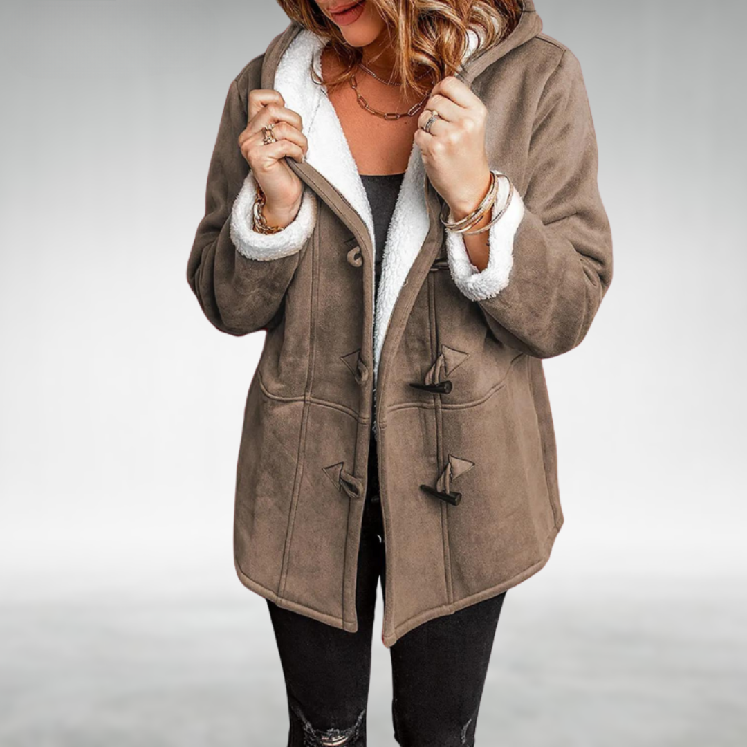 Claire™ | Manteau d’Hiver Doublé en Polaire