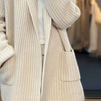 Maëlle™ | Cardigan en Maille de Luxe aux Détails Intemporels