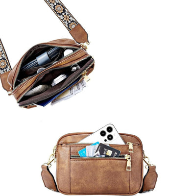 Solène™ | Sac Bandoulière Floral Élégant et Fonctionnel