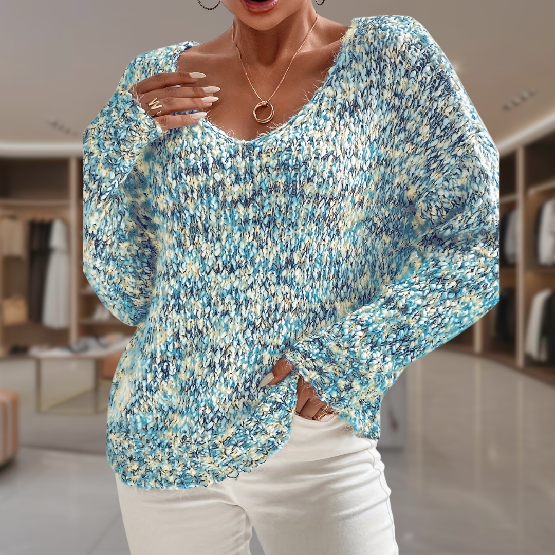 Kailey™ | Tricot à Manches Longues en Cachemire, Élégance Intemporelle