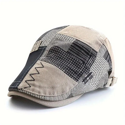 Marceau™ | Casquette Patchwork Collector au Charisme Distinctif