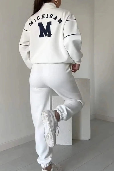 Julie™ | Ensemble de Survêtement Sportif avec Veste Zippée