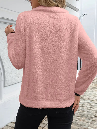 Pull Nuage™ | Cosy Demi-Zip Blanc