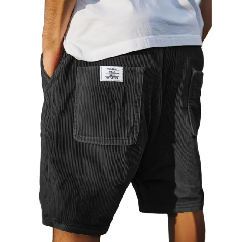 Marsel™ | Short en velours côtelé à la touche minimaliste