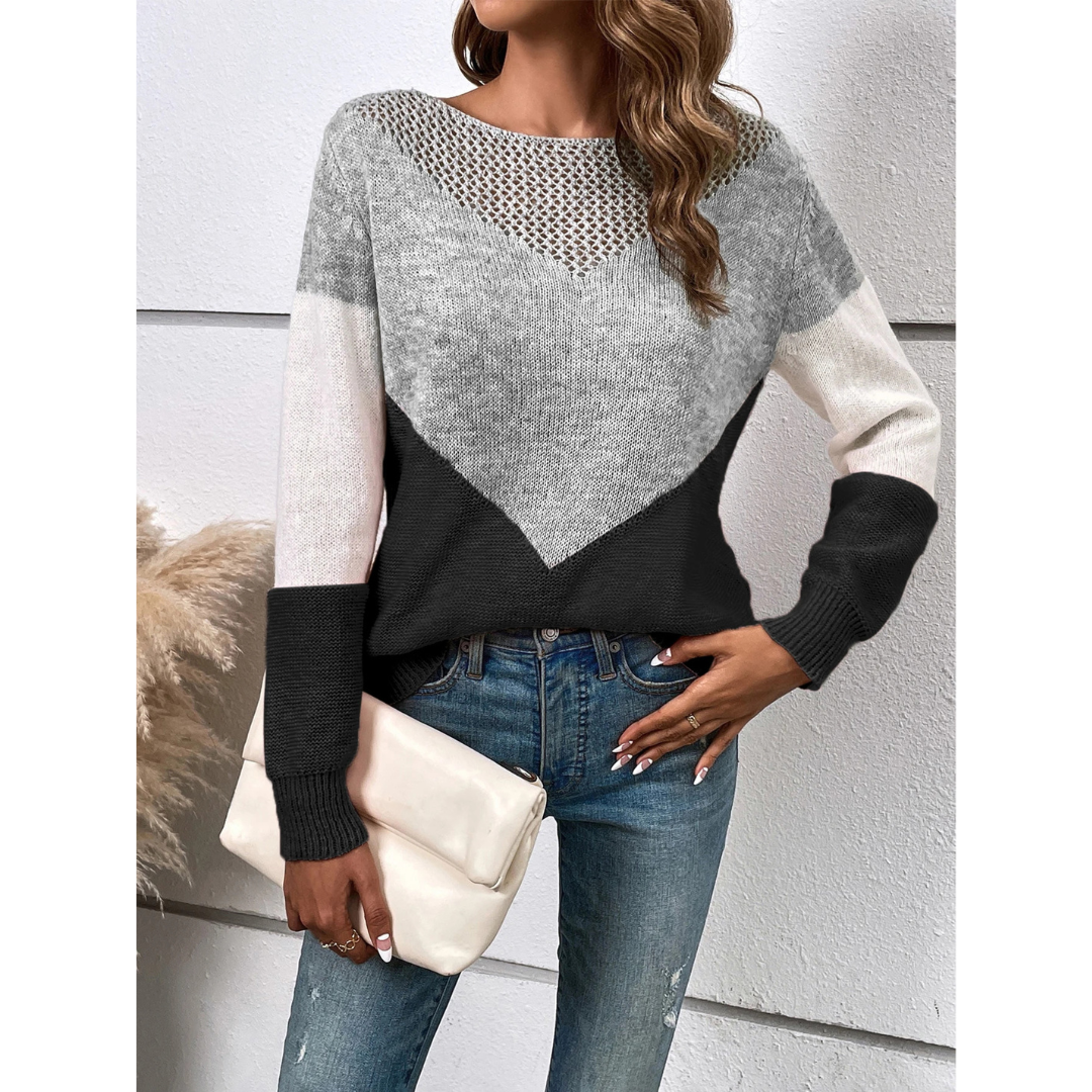 Camille™ | Tricot Élégant en Cachemire, Chic et Confortable