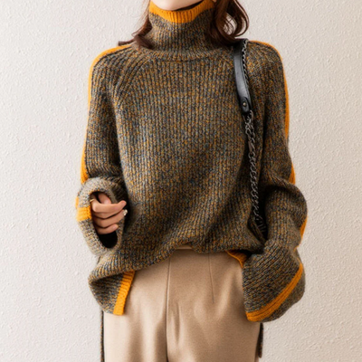 Aria™ | Pull Chic en Cachemire, Élégance et Confort