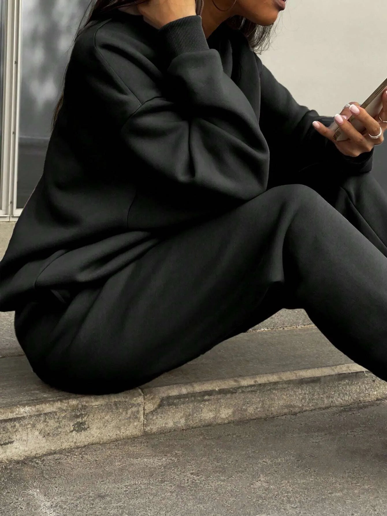 Noa™ | Ensemble Décontracté en Maille Deux Pièces