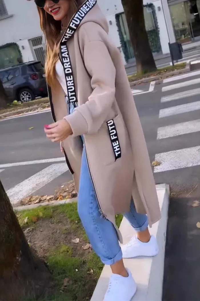 Élise™ | Manteau Moderne à Capuche