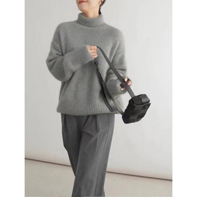 Ellee™ | Pull en Cachemire Élégant, Couleur Sophistiquée