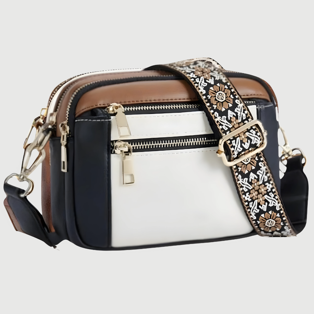 Solène™ | Sac Bandoulière Floral Élégant et Fonctionnel