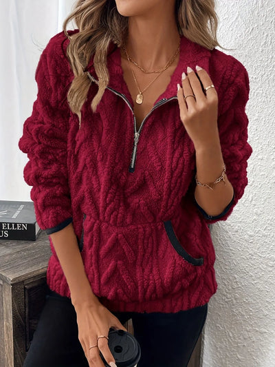 Pull Nuage™ | Zippé Décontracté
