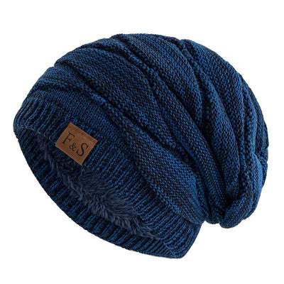 Bonnet F&S™ | Élégance intemporelle en laine douce, couleur raffinée